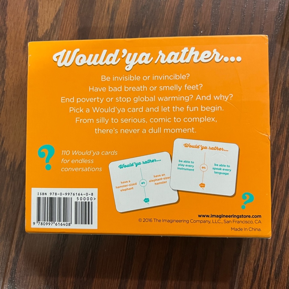 Would you rather - Picture 3 of 3